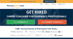 Desktop Screenshot of pharmacycareercoach.com